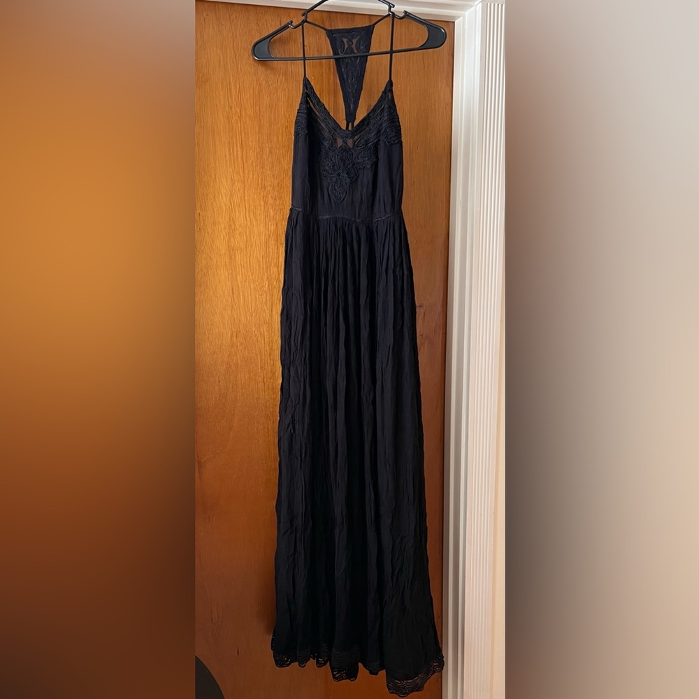 Brand new!!!Kimchi blue maxi dress; color black; size 4